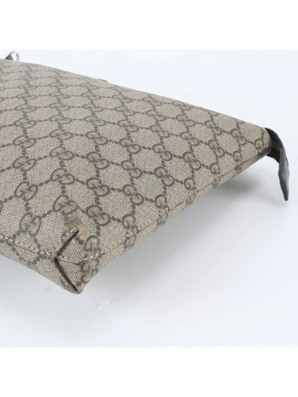 Gucci GG Supreme Leather Clutch Pouch Business
